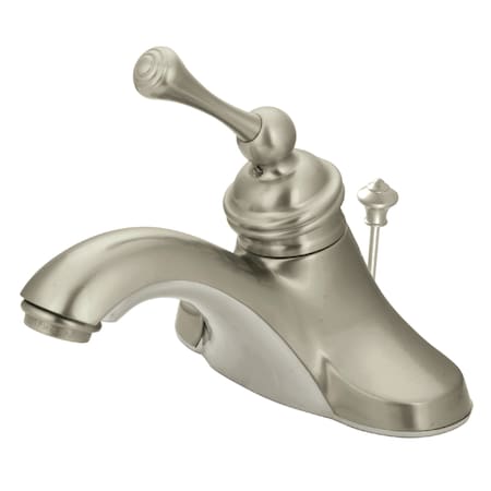 Kingston Brass 4" Centerset Bathroom Faucet, Brushed Nickel KB3548